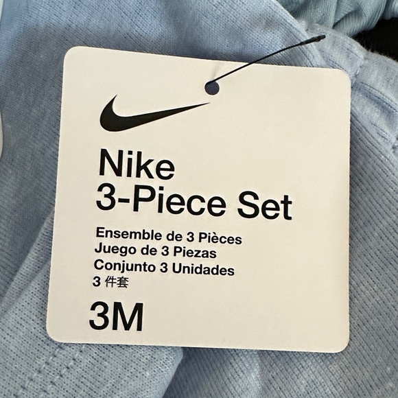 Nike Infant Blue and White Bodysuit Duo - Picture 5 of 5